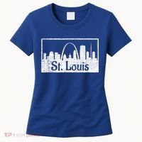 Saint St. Louis Missouri Skyline Souvenir Gift Women's T-Shirt thumb 0