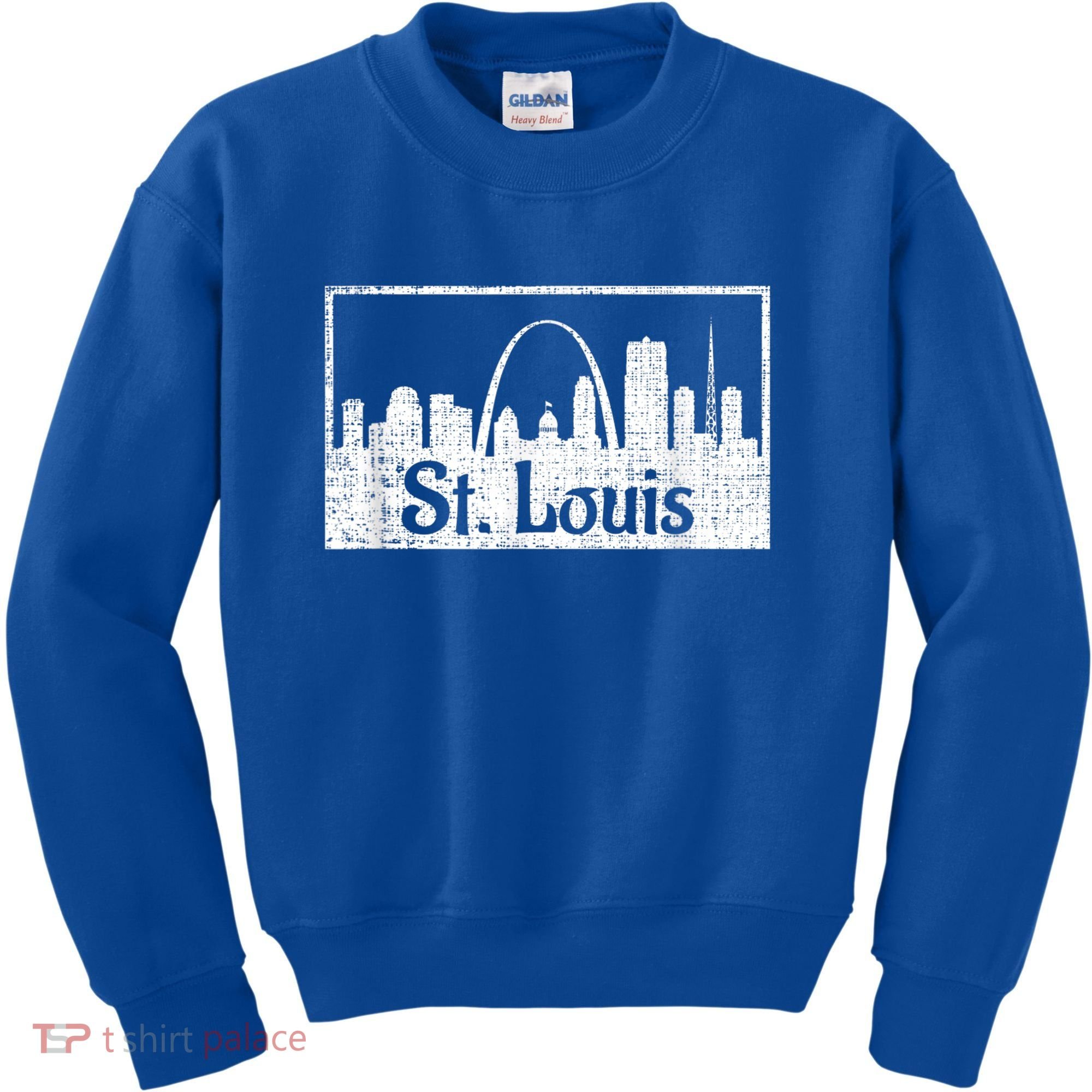 Saint St. Louis Missouri Skyline Souvenir Gift Kids Sweatshirt