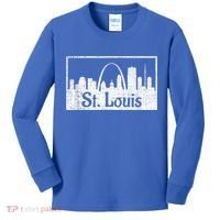 Saint St. Louis Missouri Skyline Souvenir Gift Kids Long Sleeve Shirt thumb 0