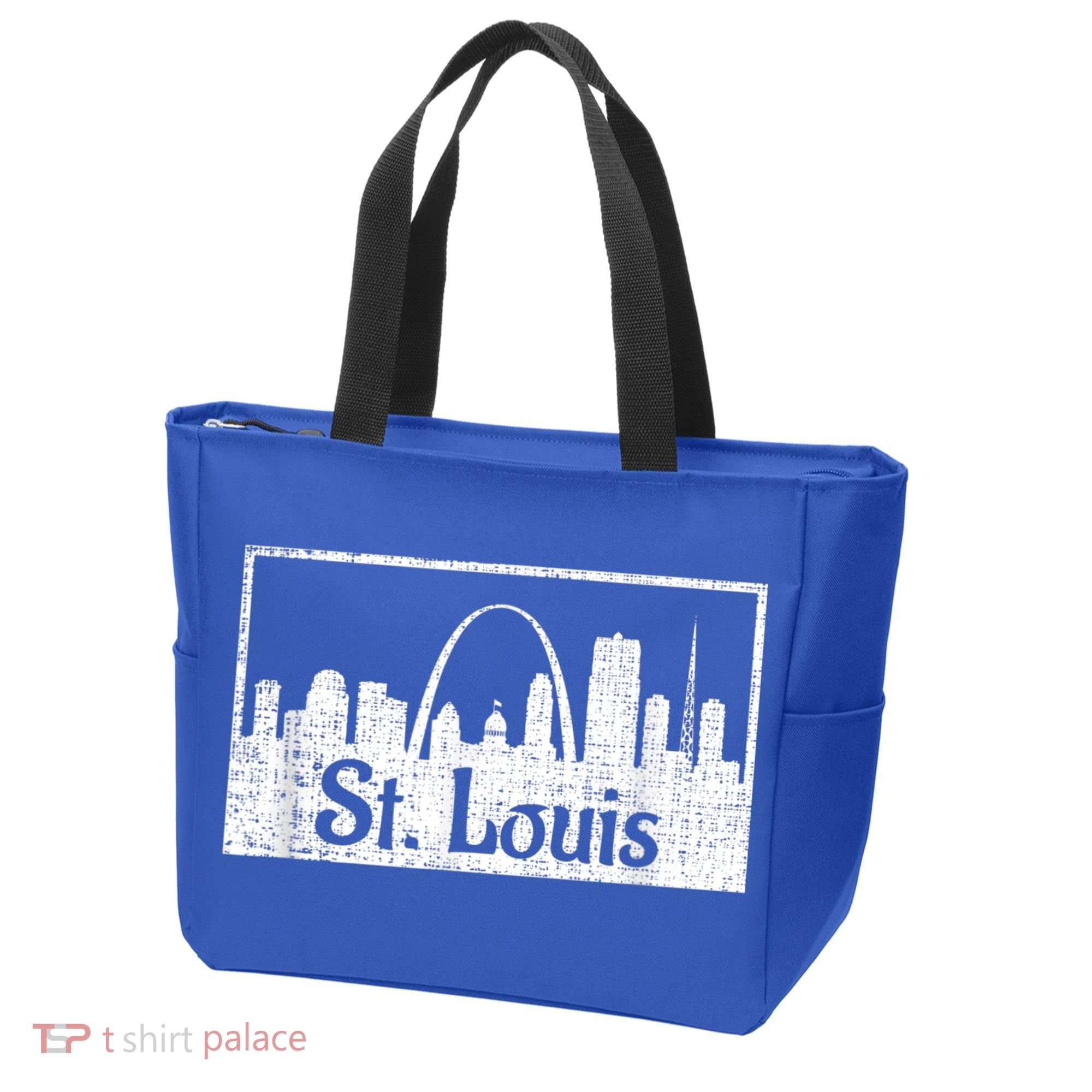 Saint St. Louis Missouri Skyline Souvenir Gift Tote Bag