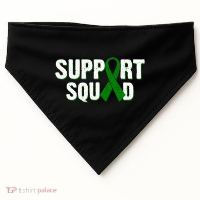 Support Squad Lymphoma Awareness USA-Made Doggie Bandana
