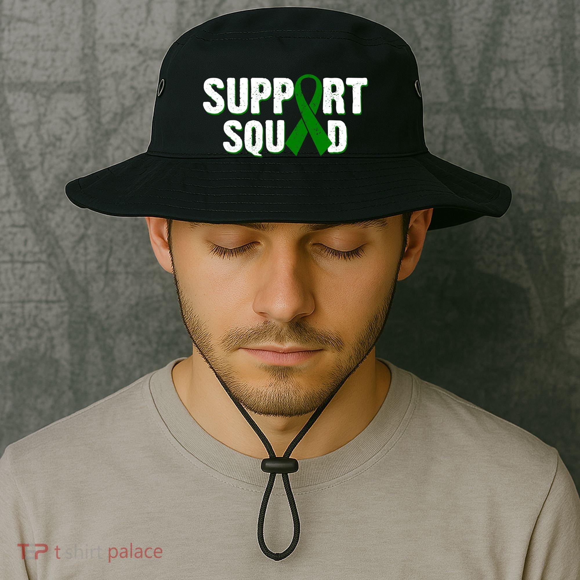Support Squad Lymphoma Awareness Bucket Hat