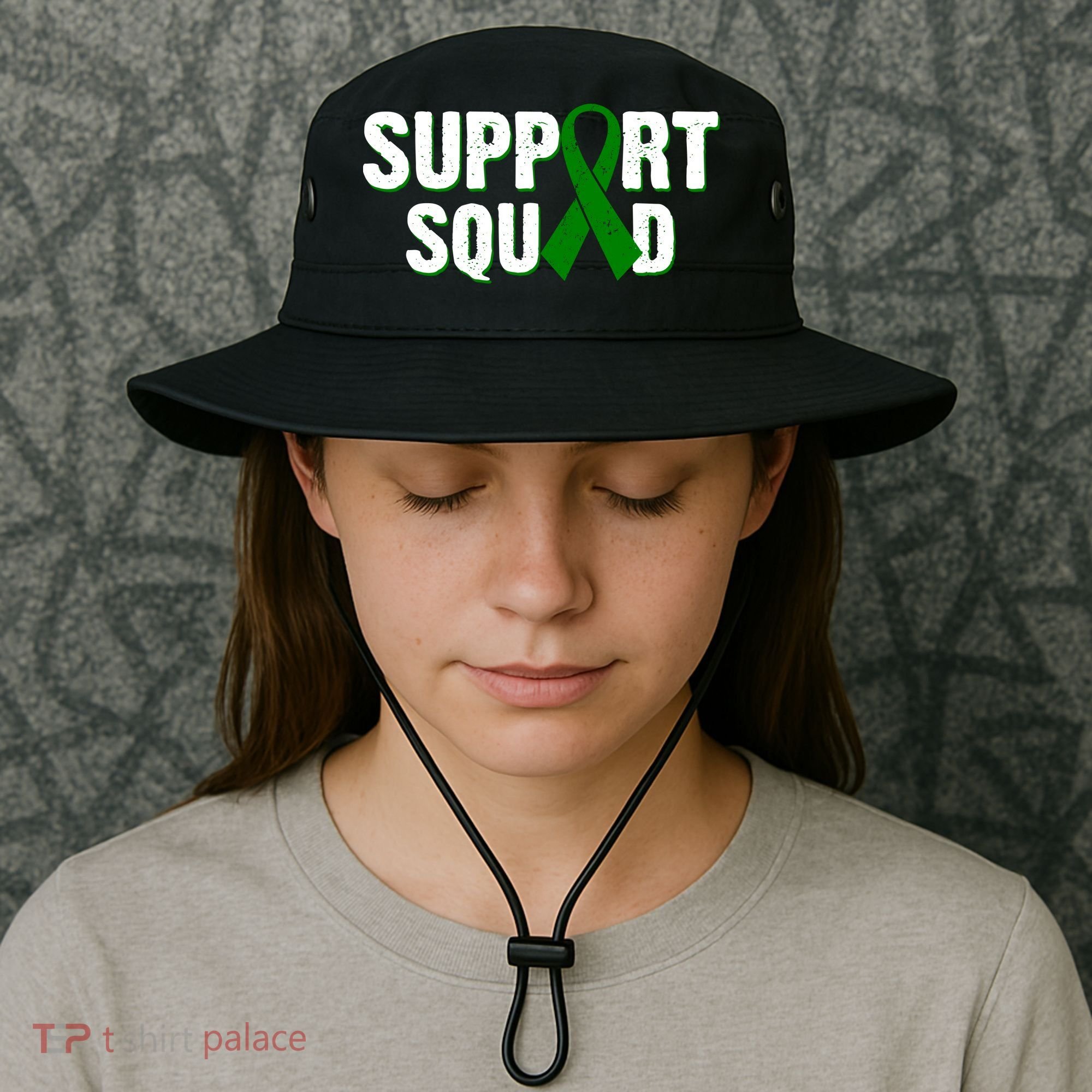 Support Squad Lymphoma Awareness Bucket Hat