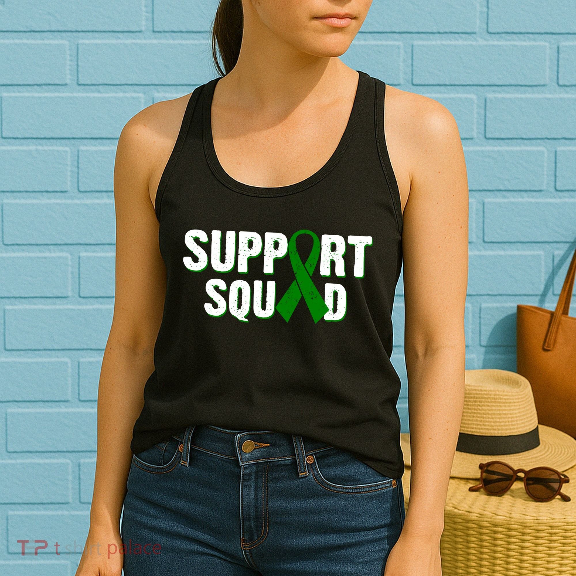 Support Squad Lymphoma Awareness Women's Tank Top