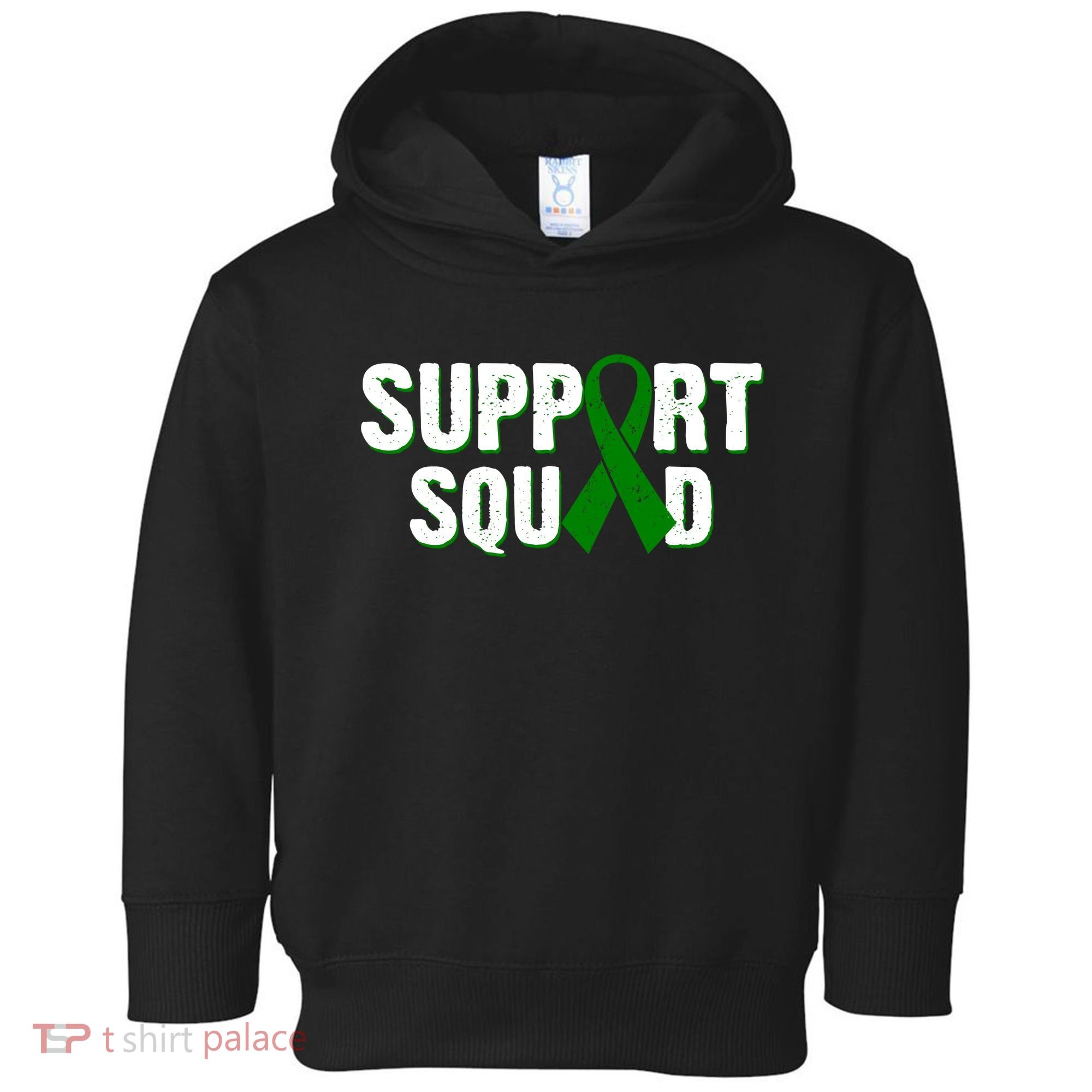 Support Squad Lymphoma Awareness Toddler Hoodie