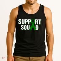 Support Squad Lymphoma Awareness Tank Top thumb 3
