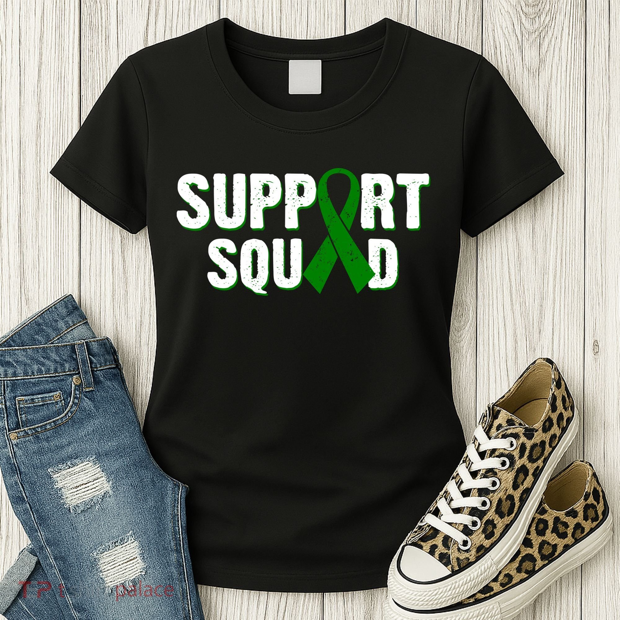 Support Squad Lymphoma Awareness Women's T-Shirt