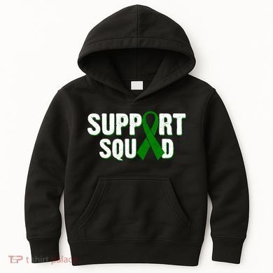 Support Squad Lymphoma Awareness Kids Hoodie