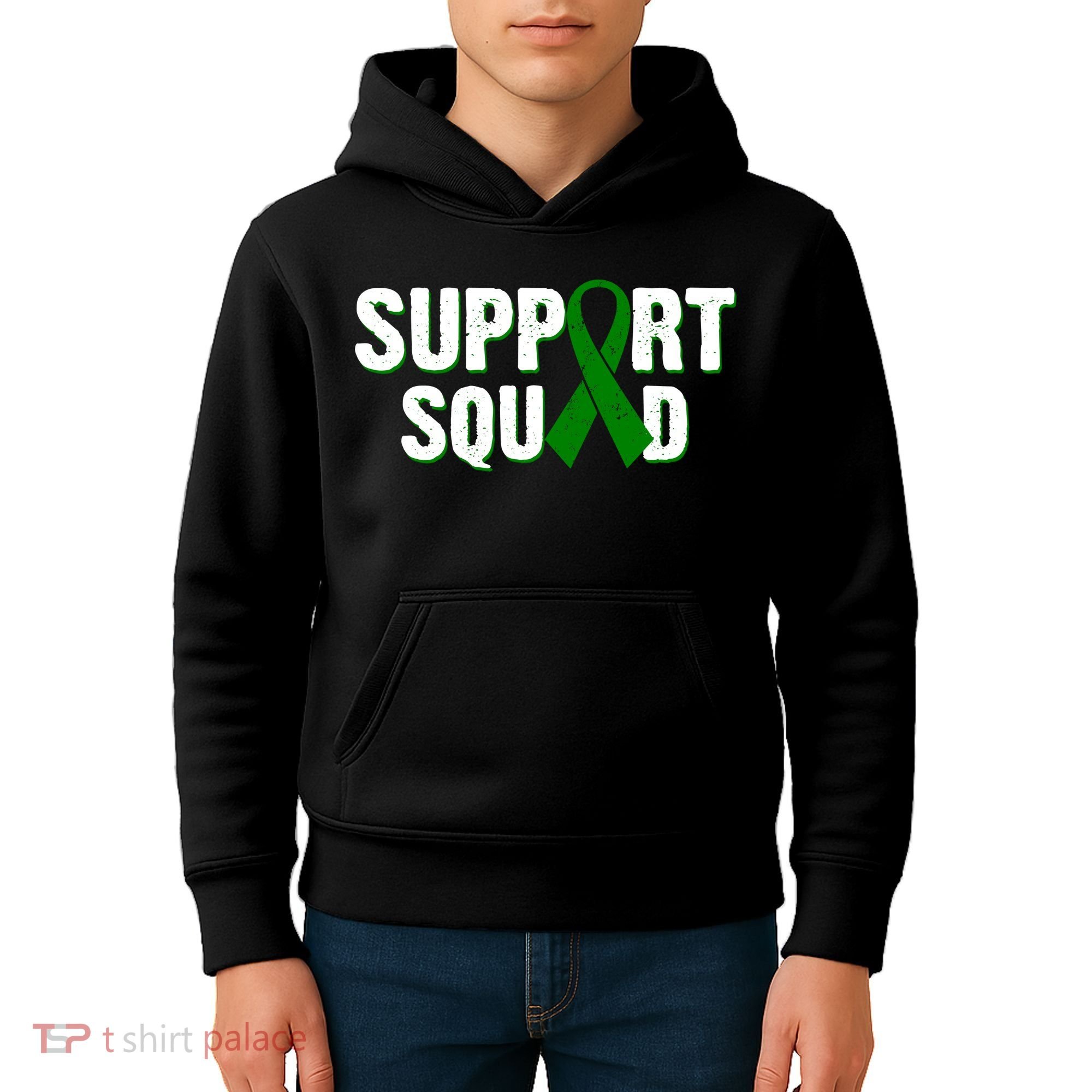 Support Squad Lymphoma Awareness Kids Hoodie