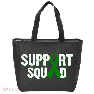 Support Squad Lymphoma Awareness Tote Bag