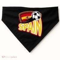 Spain Soccer Logo USA-Made Doggie Bandana thumb 0