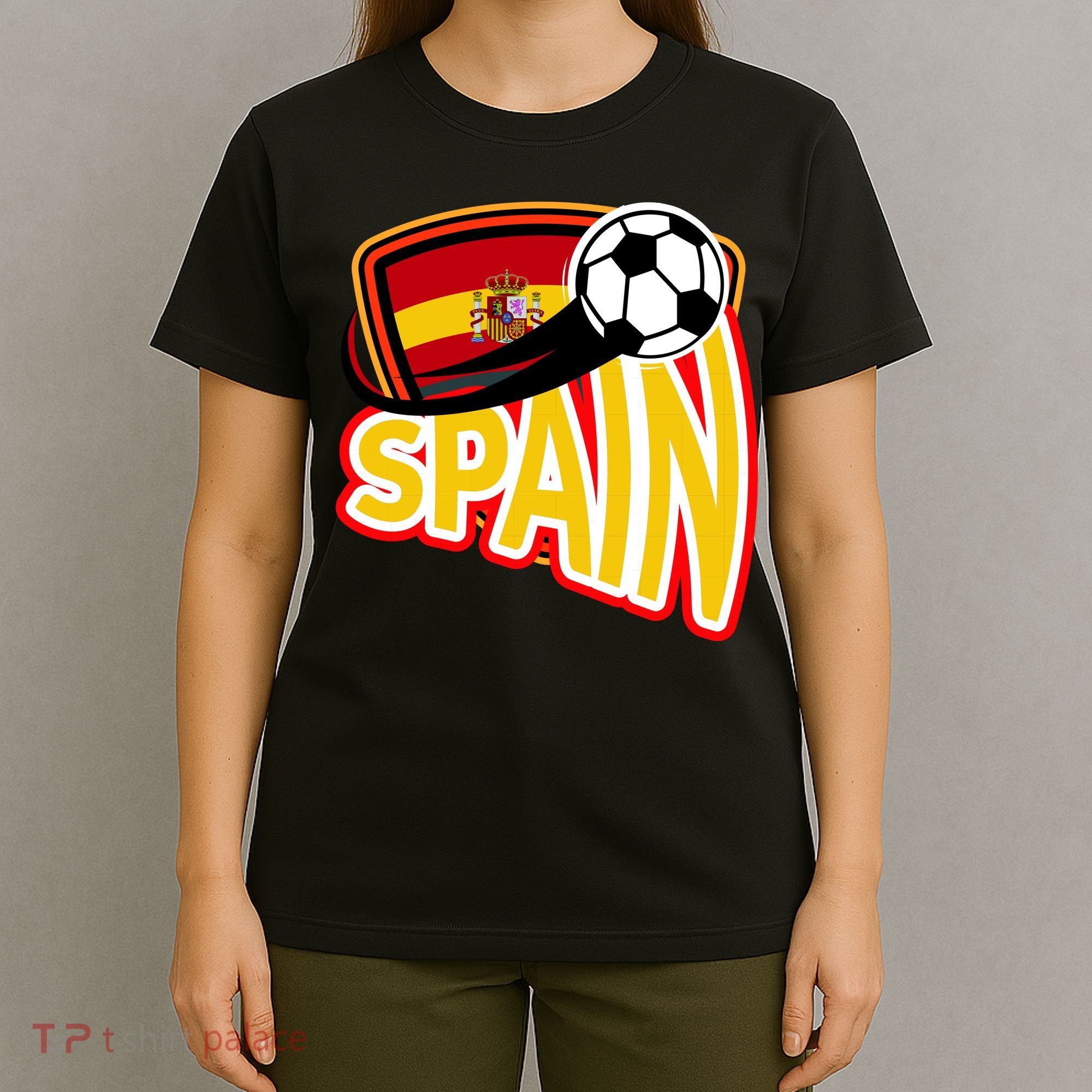 Spain Soccer Logo T-Shirt