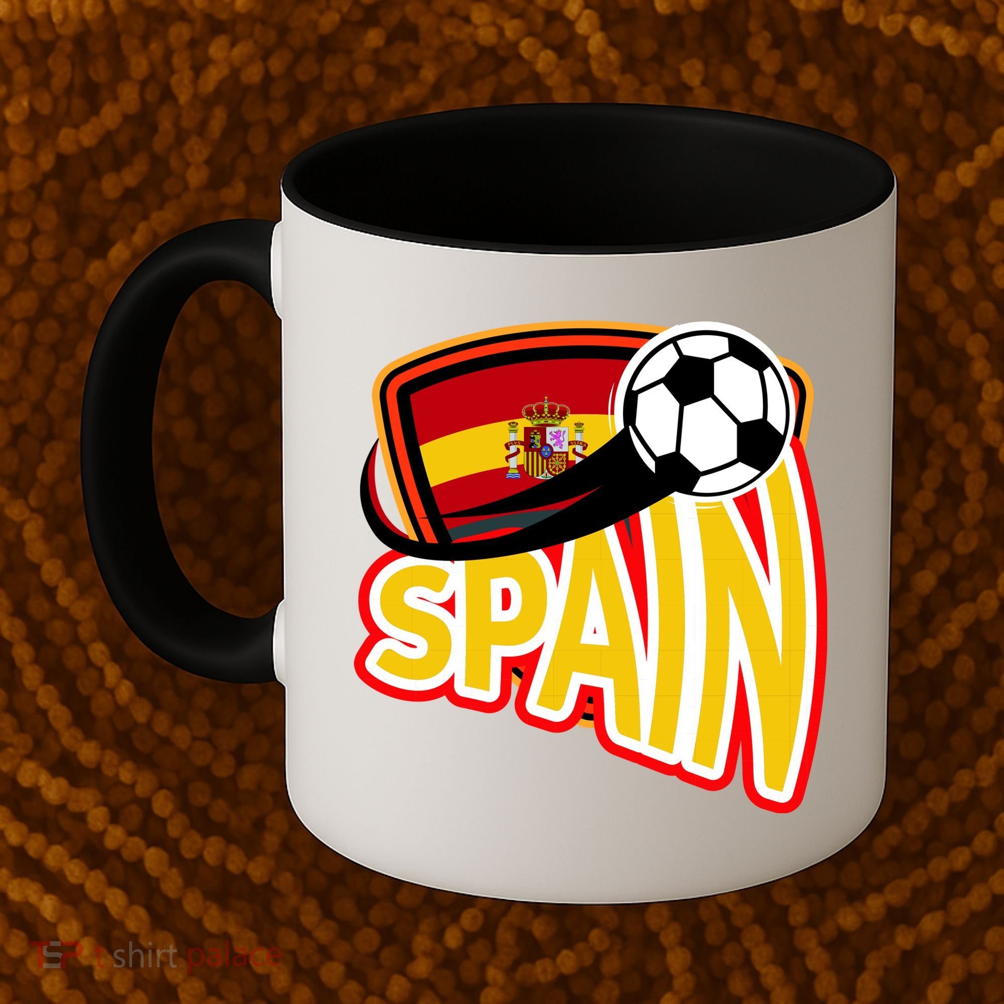 Spain Soccer Logo Coffee Mug