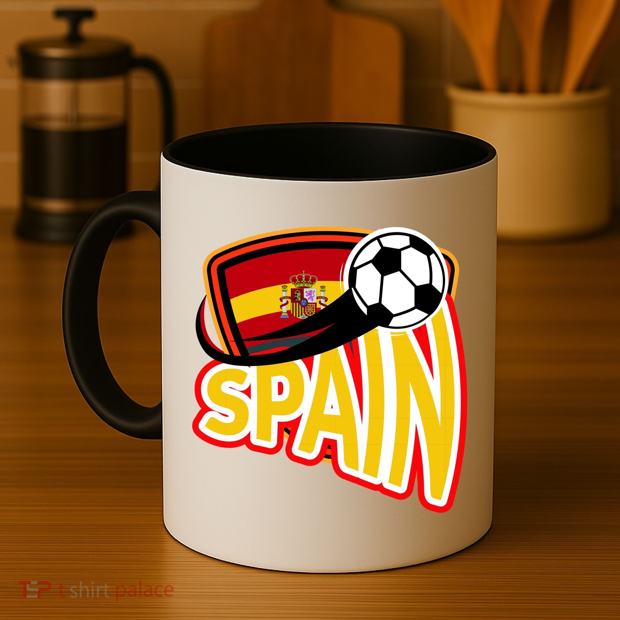 Spain Soccer Logo Coffee Mug