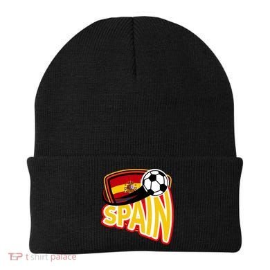 Spain Soccer Logo Beanie