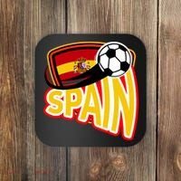 Spain Soccer Logo Coaster thumb 0