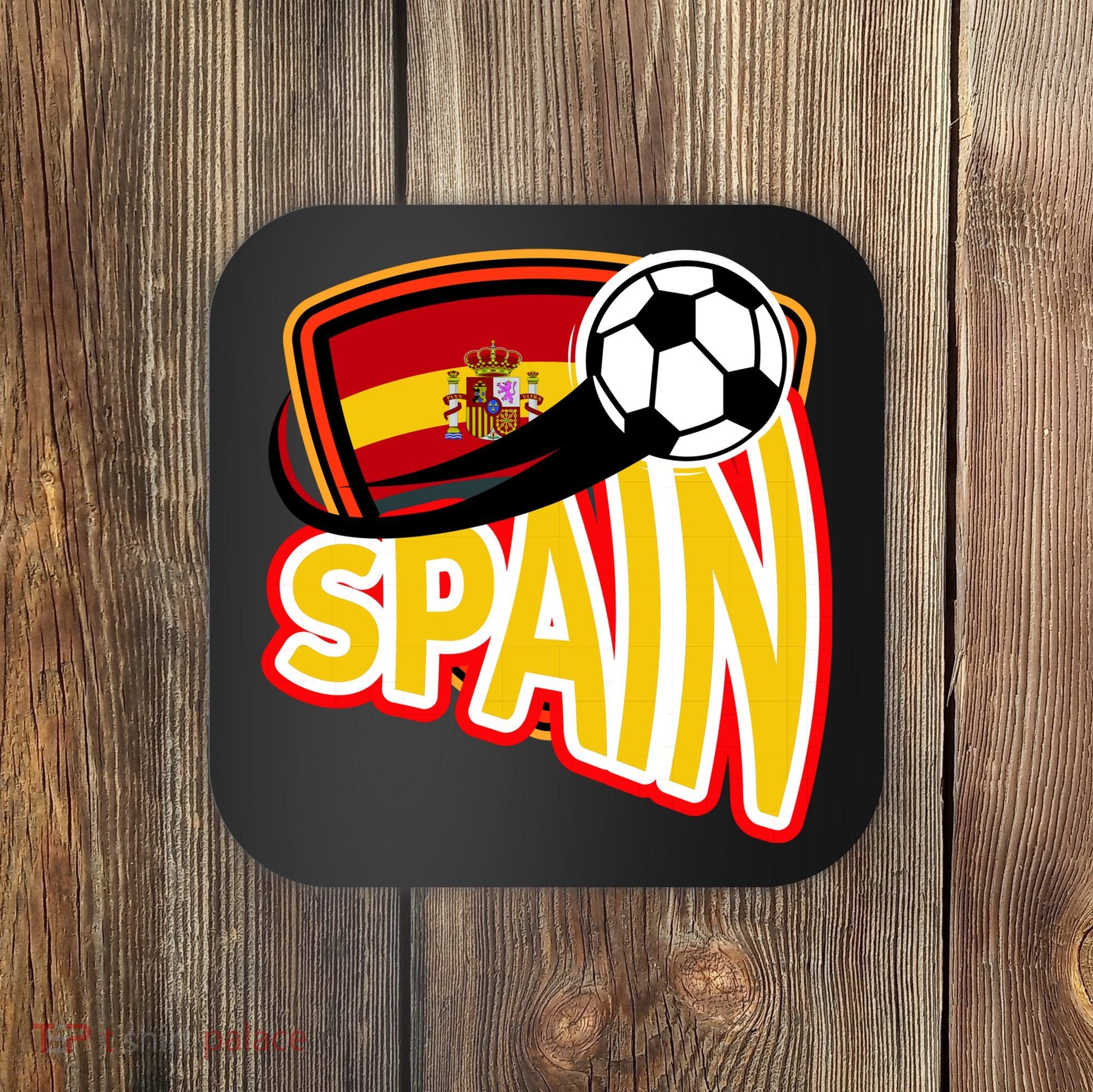 Spain Soccer Logo Coaster
