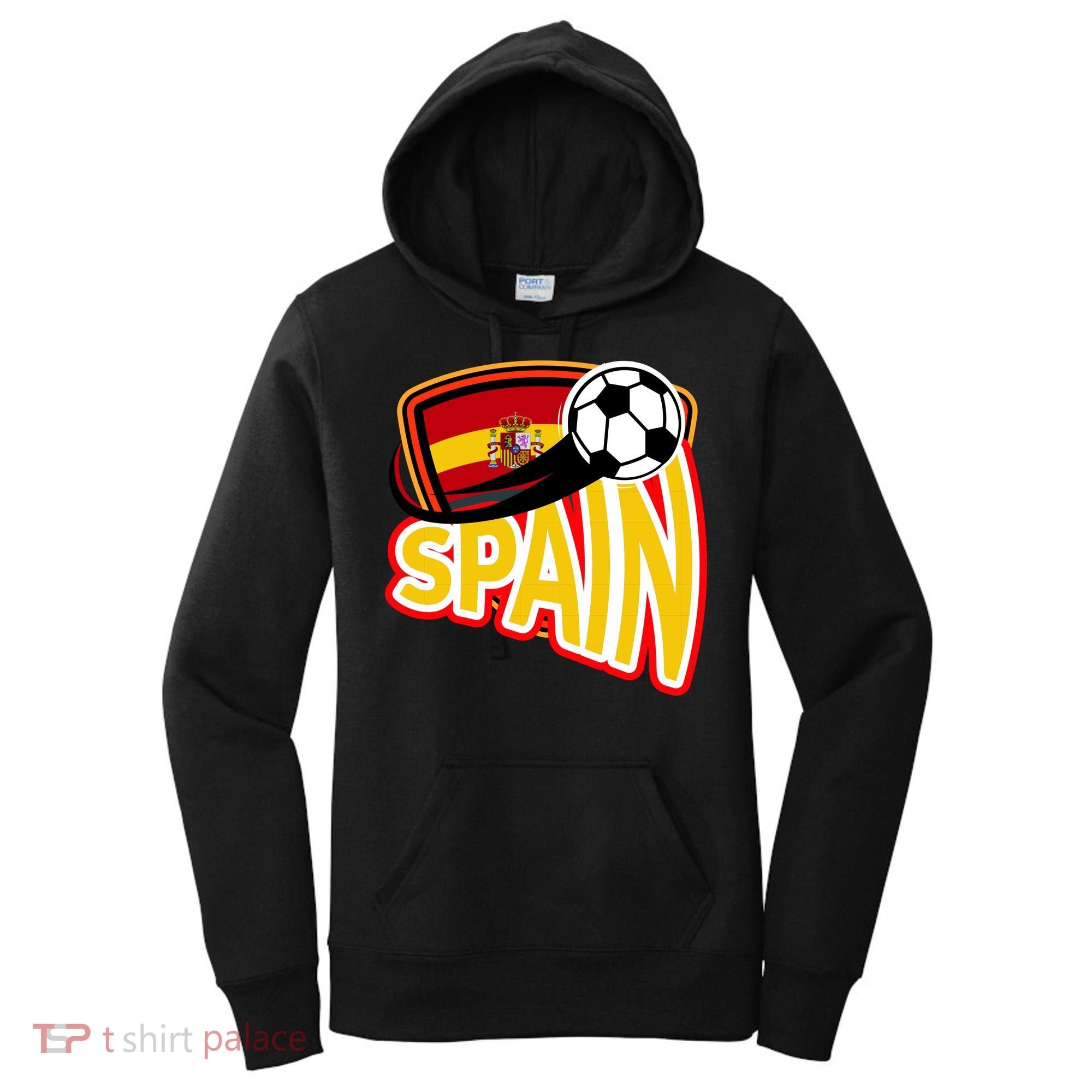 Spain Soccer Logo Women's Hoodie