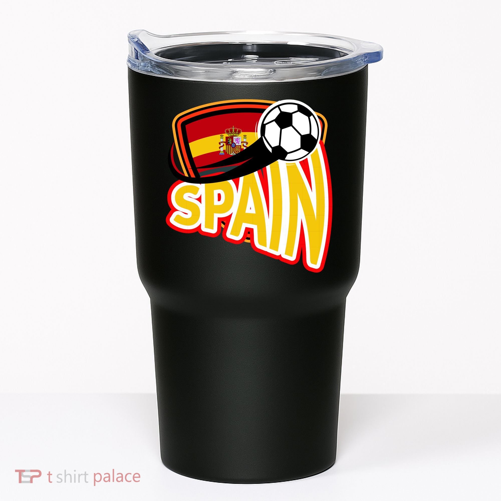 Spain Soccer Logo Tumbler
