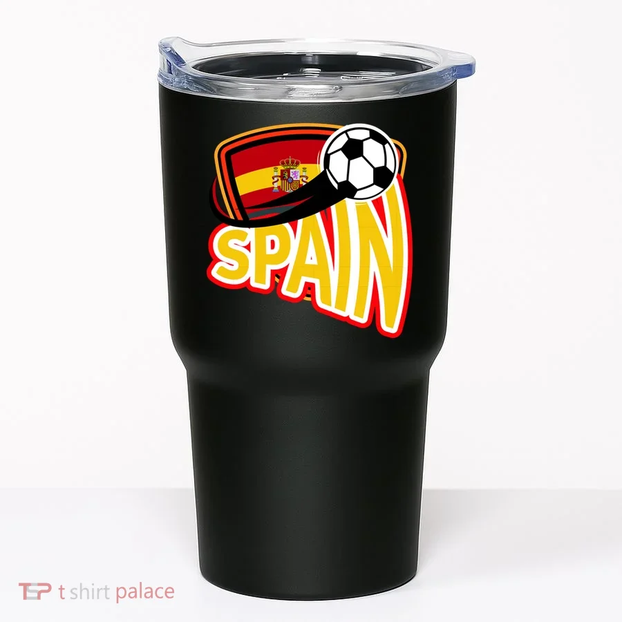 Spain Soccer Logo Tumbler