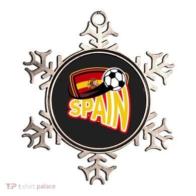 Spain Soccer Logo Ornament