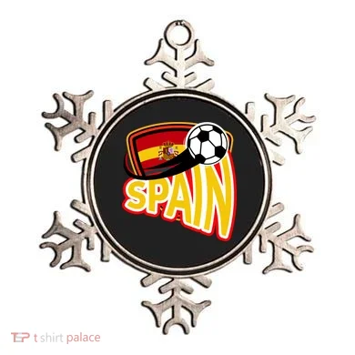 Spain Soccer Logo Ornament