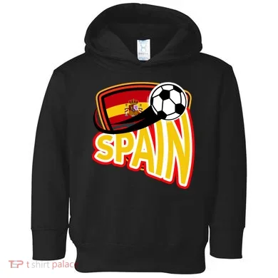 Spain Soccer Logo Toddler Hoodie