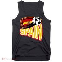 Spain Soccer Logo Tank Top thumb 0