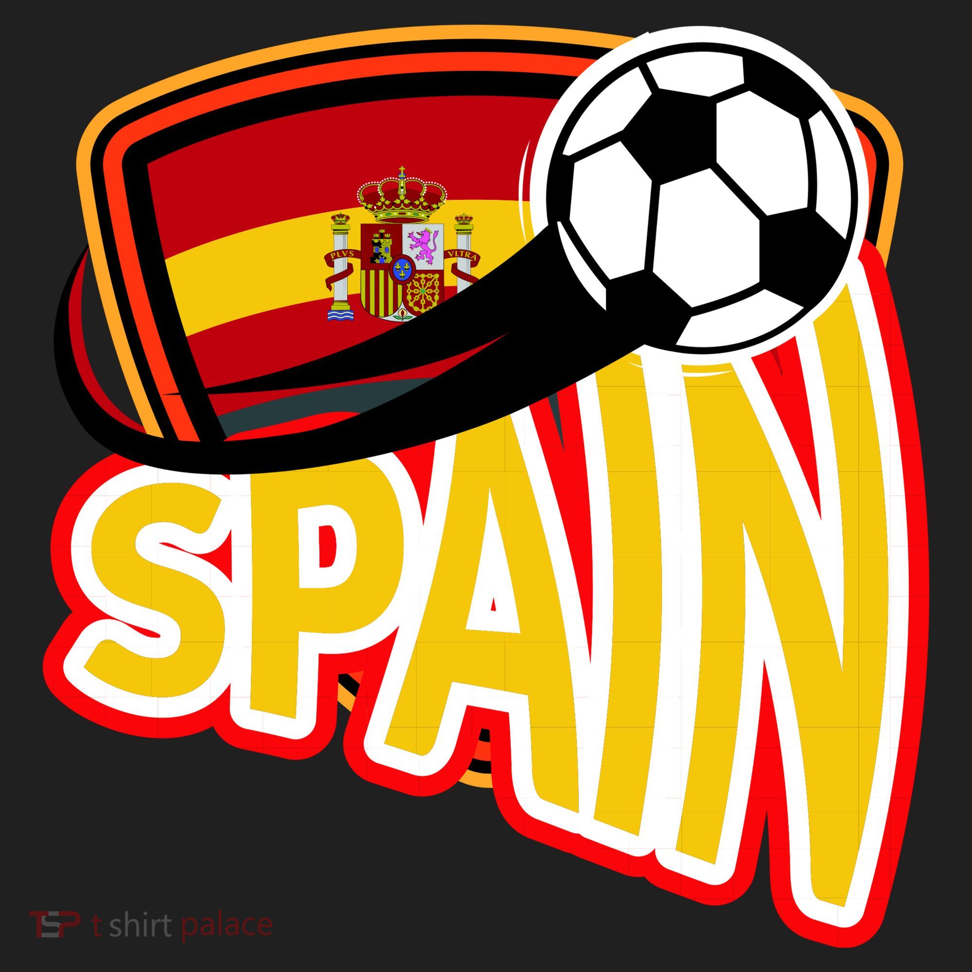 Spain Soccer Logo Golf Towel