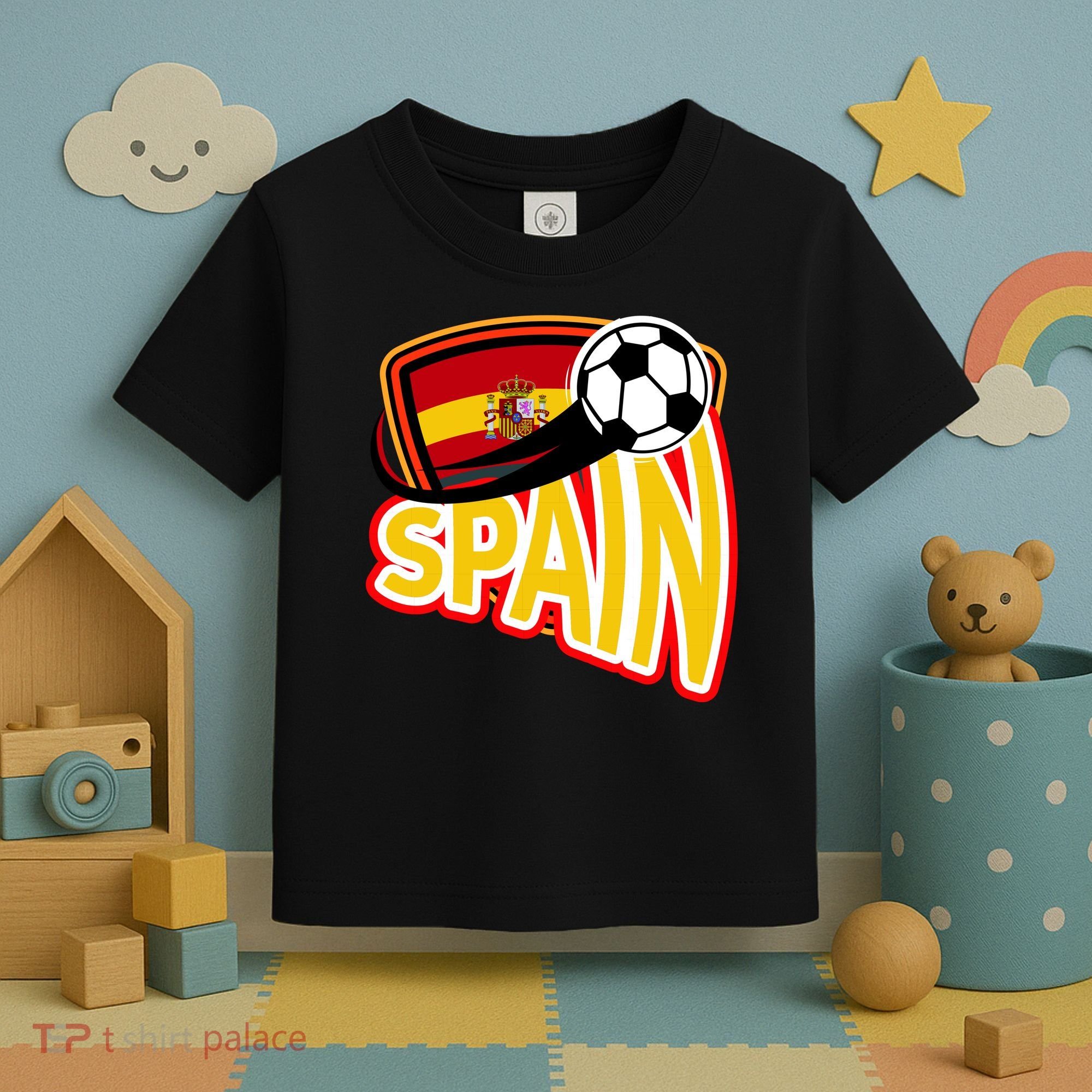 Spain Soccer Logo Toddler T-Shirt