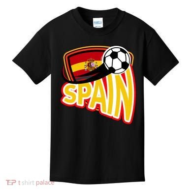 Spain Soccer Logo Kids T-Shirt