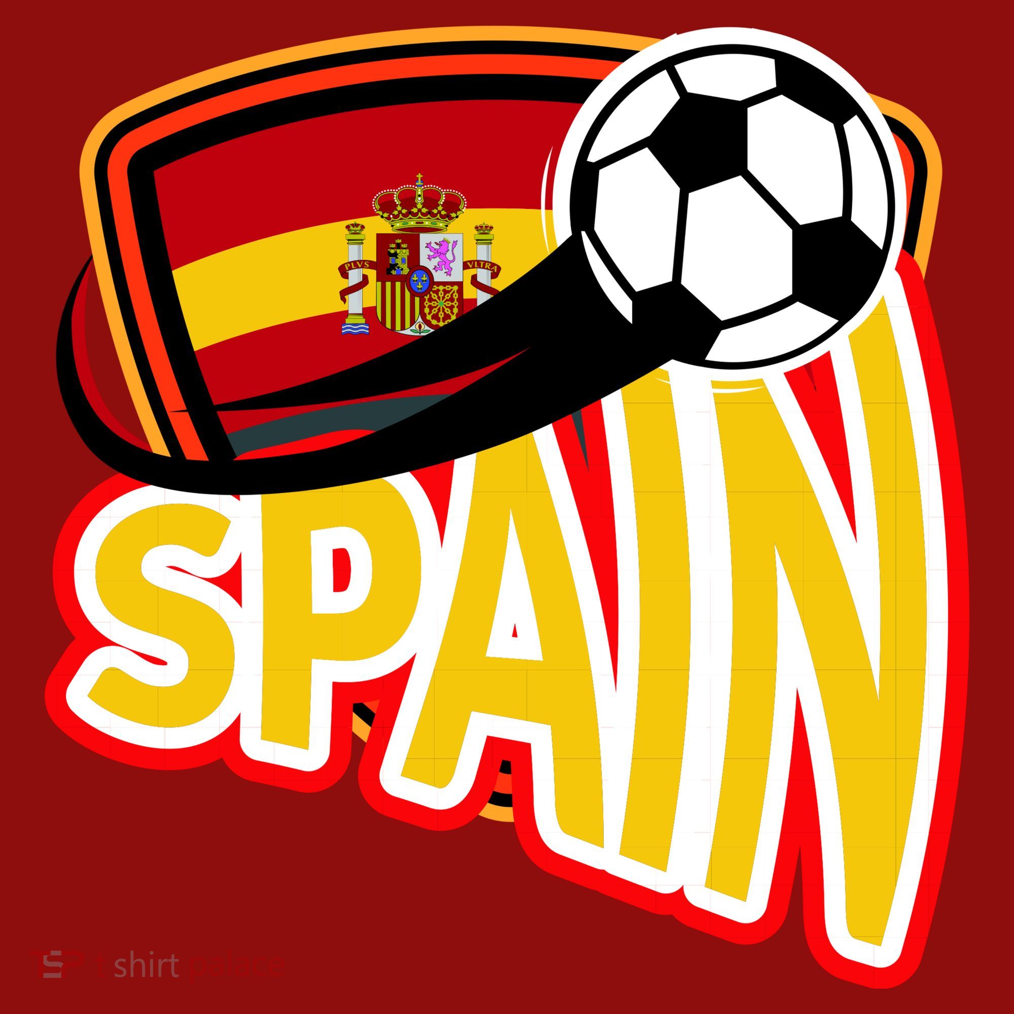 Spain Soccer Logo Long Sleeve Shirt
