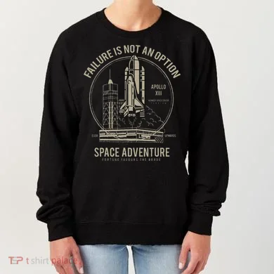 Space Shuttle Launch Galaxy Women's Sweatshirt