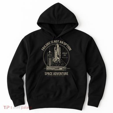 Space Shuttle Launch Galaxy Hoodie