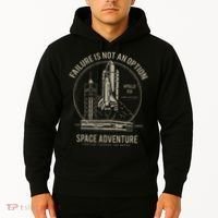 Space Shuttle Launch Galaxy Hoodie thumb 2