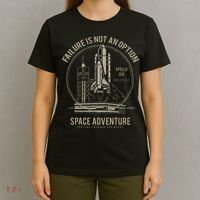 Space Shuttle Launch Galaxy T-Shirt thumb 4