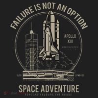 Space Shuttle Launch Galaxy V.I.T. Fleece Crew Sweatshirt thumb 2