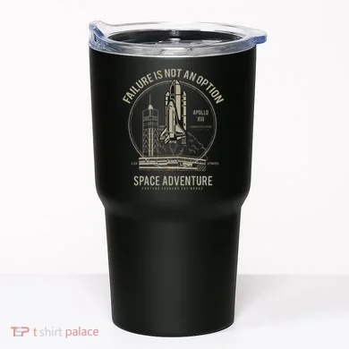 Space Shuttle Launch Galaxy Tumbler