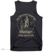 Space Shuttle Launch Galaxy Tank Top thumb 0