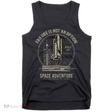 Space Shuttle Launch Galaxy Tank Top