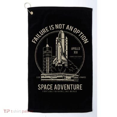 Space Shuttle Launch Galaxy Golf Towel