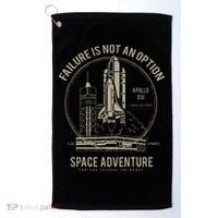 Space Shuttle Launch Galaxy Golf Towel thumb 0