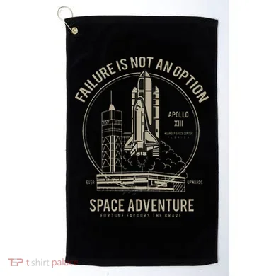 Space Shuttle Launch Galaxy Golf Towel