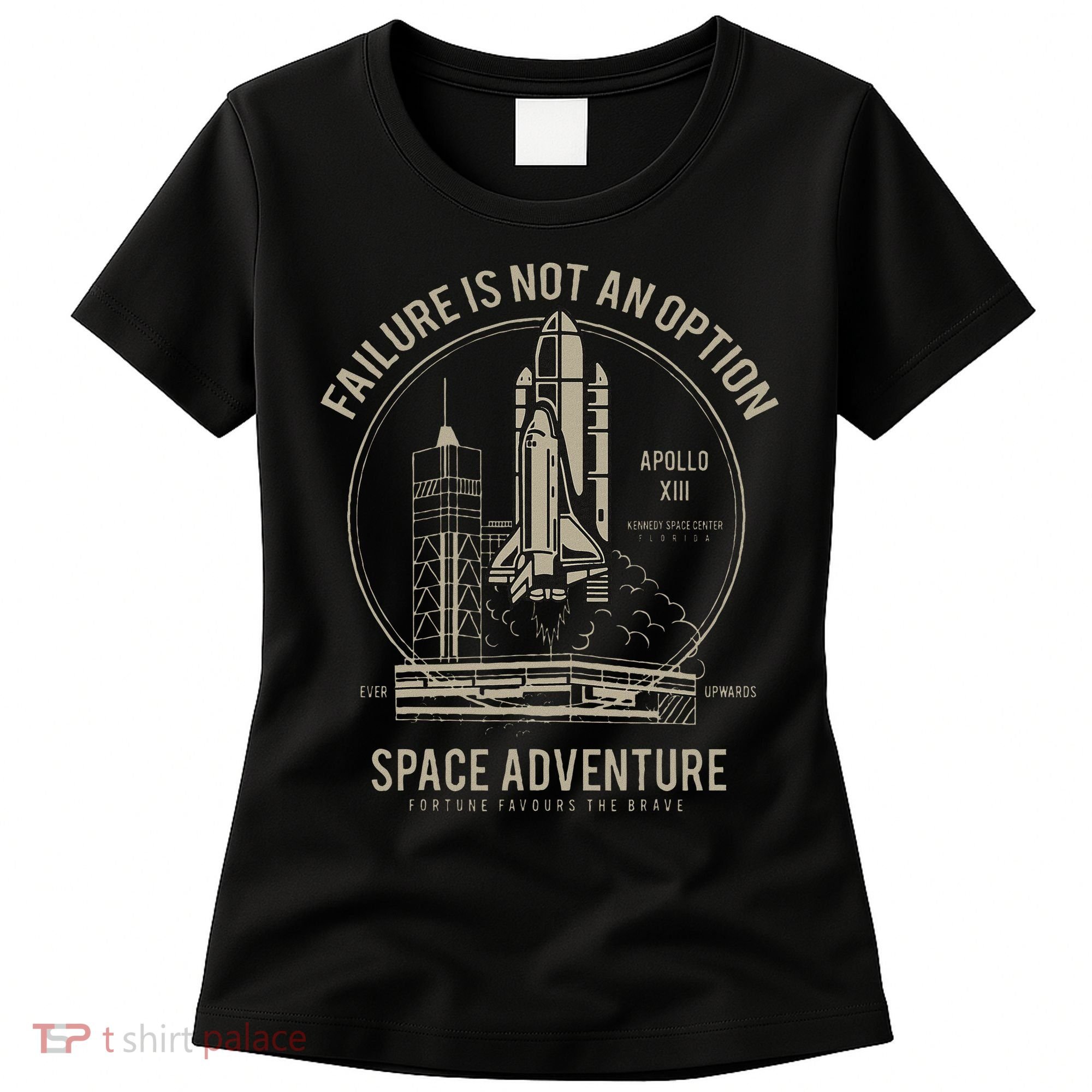 Space Shuttle Launch Galaxy Women's T-Shirt