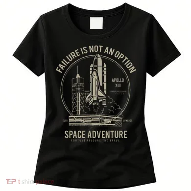 Space Shuttle Launch Galaxy Women's T-Shirt