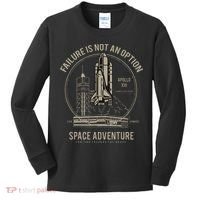 Space Shuttle Launch Galaxy Kids Long Sleeve Shirt thumb 0