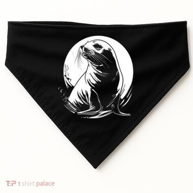 Seal Sea Lion Zookeeper Animal Gift USA-Made Doggie Bandana