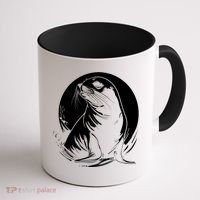 Seal Sea Lion Zookeeper Animal Gift Coffee Mug thumb 1