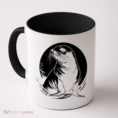 Seal Sea Lion Zookeeper Animal Gift Coffee Mug