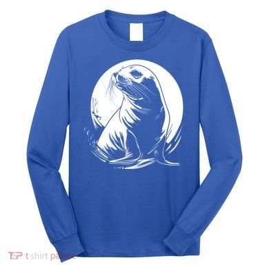 Seal Sea Lion Zookeeper Animal Gift Long Sleeve Shirt